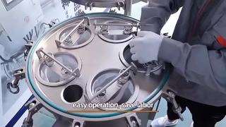 工業用バグフィルター高流量ステンレス鋼